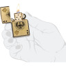 Зажигалка ZIPPO ACE OF SKULLS DESIGN 46388