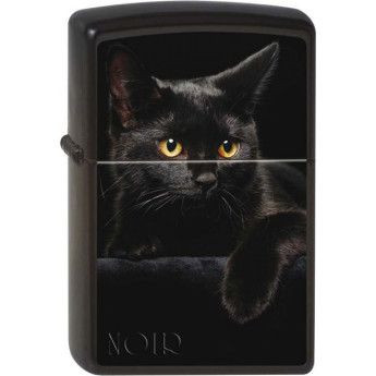 Zippo 218 CAT — зажигалка с чёрной кошкой